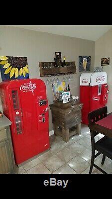 Restored Vendo 39 Coke Machine