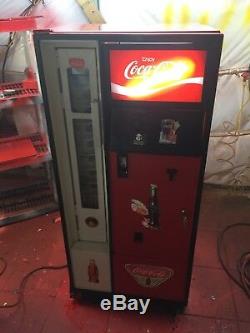 Restored. Vintage Vending Machine Coke Soda Bottle