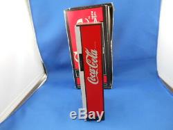 Retro 1982 Coke Mini Red Vending Machine Am/fm Radio Coca Cola