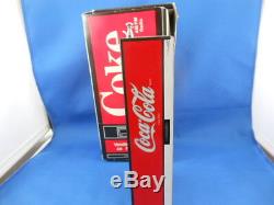 Retro 1982 Coke Mini Red Vending Machine Am/fm Radio Coca Cola