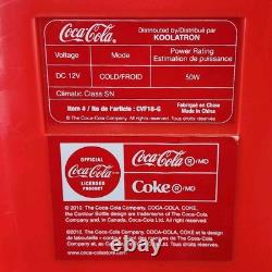 Retro Coca-Cola & Bacardi Vending Mini Soda Fridge 10 Can Machine With Rack RARE