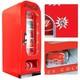 Retro Coca Cola Vending Fridge 10 Can Machine Mini Soda Refrigerator Coke Cooler