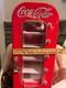 Retro Coca Cola Vending Fridge 10 Can Machine Mini Soda Refrigerator Coke Cooler