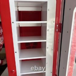Retro Coca Cola Vending Fridge 10 Can Machine Mini Soda Refrigerator Coke Cooler Retro Coca Cola Vending Fridge 10 Can Machine Mini Soda Refrigerator Coke Cooler