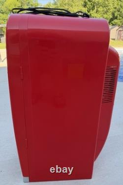 Retro Coca Cola Vending Fridge 10 Can Machine Mini Soda Refrigerator Coke Cooler