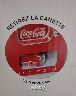 Retro Coca Cola Vending Fridge 10 Can Machine Mini Soda Refrigerator Coke Cooler