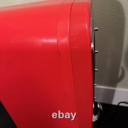 Retro Coca Cola Vending Fridge 10 Can Machine Mini Soda Refrigerator Coke Cooler