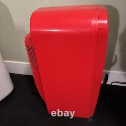Retro Coca Cola Vending Fridge 10 Can Machine Mini Soda Refrigerator Coke Cooler
