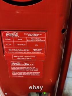 Retro Coca Cola Vending Fridge 10Can Machine Mini Soda Refrigerator Coke Cooler