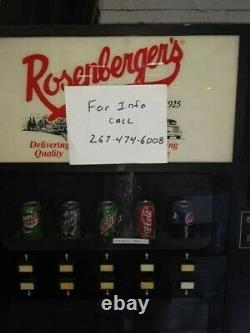 Rosenberger dairies Royal vending machine soda coke pepsi