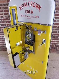 Royal Crown Cola RC Vendo 81 Embossed Coca Cola Coke Pepsi Soda vending machine