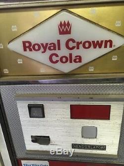 Royal Crown soda vending machine