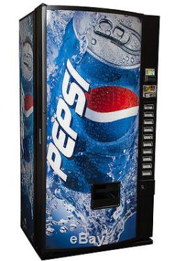 Royal RVMCE 522 8 Selection Multi Price Soda Beverage Can Vending Machine Pepsi