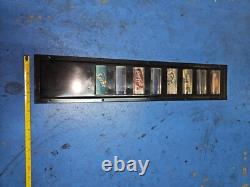 Royal Vendors 376 Soda Vending Machine 8 Select Selection Panel Buttons Switches