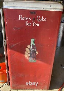 SUPER RARE! Vendo 242 Coke Coca-Cola Machine 5 Cent ALL ORIGINAL COOLING TO 32