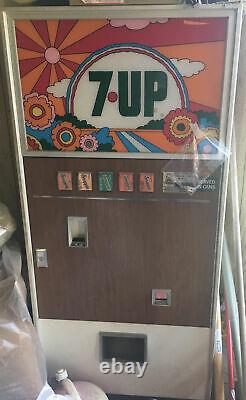 SV SELECTIVEND SV-295 7-UP Soda Machine PETER MAX Graphics 100% Functioning RARE