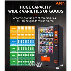 Snack & Drink Combo Commercial Vending Machine Refrigerated 60 Slots