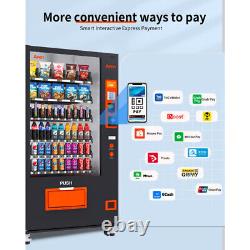 Snack & Drink Combo Commercial Vending Machine Refrigerated 60 Slots