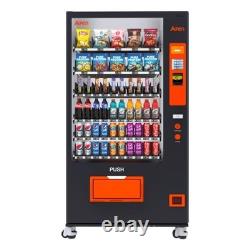Snack & Drink Vending Machine with Bill Acceptor and Credit Card Reader 60 Slots