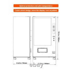 Snack & Drink Vending Machine with Bill Acceptor and Credit Card Reader 60 Slots