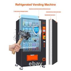 Snack & Drink Vending Machine with Coin, Bill Acceptor and Credit Card Reader