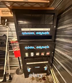 Snack Shack / Soda Shack Commercial Snack & Beverage Combo Vending Machine Black