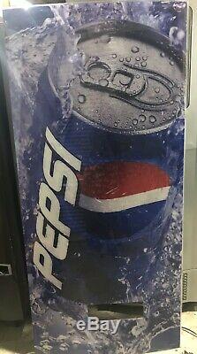 Soda Vending Machine Pepsi Front plexiglass