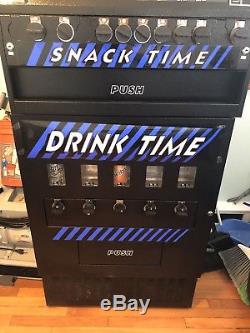 Soda and snack vending machine