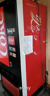 Soda machine by Choice-Vend- Coke logo