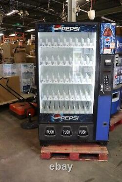 Soda vending machine with look through glass display, PARTS ONLY Not Working