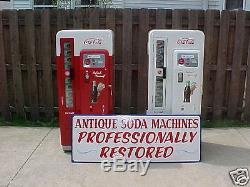 TWO Coca Cola Coke Machine Cavalier 72 BEST IN USA! Pro Restoration VENDO 81