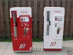 TWO Coca Cola Coke Machine Cavalier 72s Pro Restoration Vendo 81 BEST IN USA