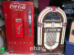 Texas Coca Cola bottled 1956 Coke Machine n working condition & all parts no key