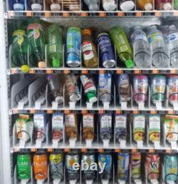 Touch Screen Coke Vending Machine Soda Snack Candy Dispenser Cashless SEE VIDEO