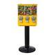 Triple Head Candy Vending Machine, 1-inch Gumball Vending Machine, Commercial