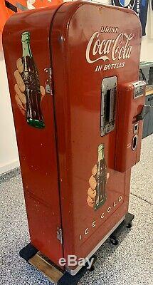 Unrestored 1950 Vendo 39 Coke Machine