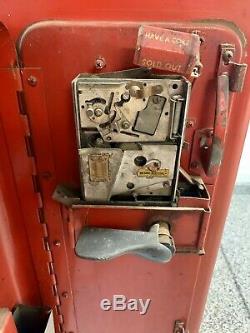 Unrestored 1950 Vendo 39 Coke Machine