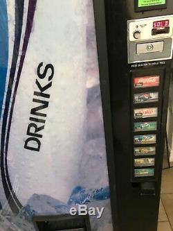 Used Dixie-Narco DNCB 368 SODA CAN VENDING MACHINE