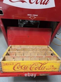 VENDO 23 Antique 1950s 10 CENT Coke Coca-Cola Spin Top Vending Machine