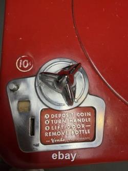 VENDO 23 Antique 1950s 10 CENT Coke Coca-Cola Spin Top Vending Machine