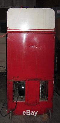 VINTAGE 1950s VMC 72 Double Chute Coca Cola Machine All Orig cools+ & Works+