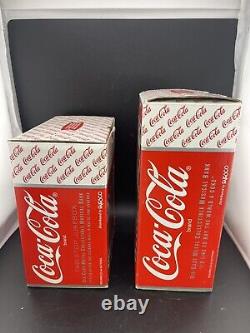 VINTAGE 1996 COCA-COLA COKE MINI VENDING MACHINE MUSIC BANK & Jukebox NEW