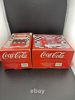 VINTAGE 1996 COCA-COLA COKE MINI VENDING MACHINE MUSIC BANK & Jukebox NEW