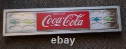 VINTAGE And Rare Drink Coca-Cola Vending Machine Panel Sign Display