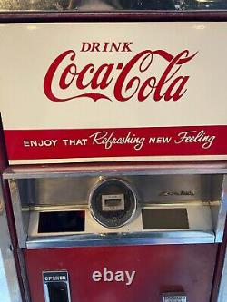 VINTAGE Coca Cola CAVALIER 1955 VENDING MACHINE