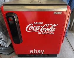 VINTAGE Coca-Cola IDEAL 55 SLIDER COOLER MACHINE Nice Shape