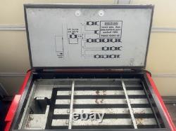 VINTAGE Coca-Cola IDEAL 55 SLIDER COOLER MACHINE Nice Shape
