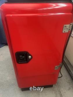 VINTAGE Coca-Cola IDEAL 55 SLIDER COOLER MACHINE Nice Shape