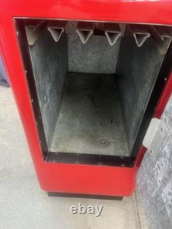 VINTAGE Coca-Cola IDEAL 55 SLIDER COOLER MACHINE Nice Shape