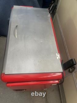 VINTAGE Coca-Cola IDEAL 55 SLIDER COOLER MACHINE Nice Shape